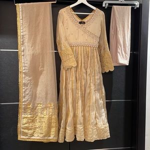 Asim Jofa original festive anarkali suit Pakistani/Indian salwar kameez